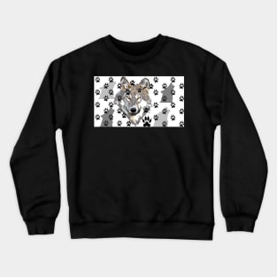 Wolfy by designed CaligoViatoris Crewneck Sweatshirt